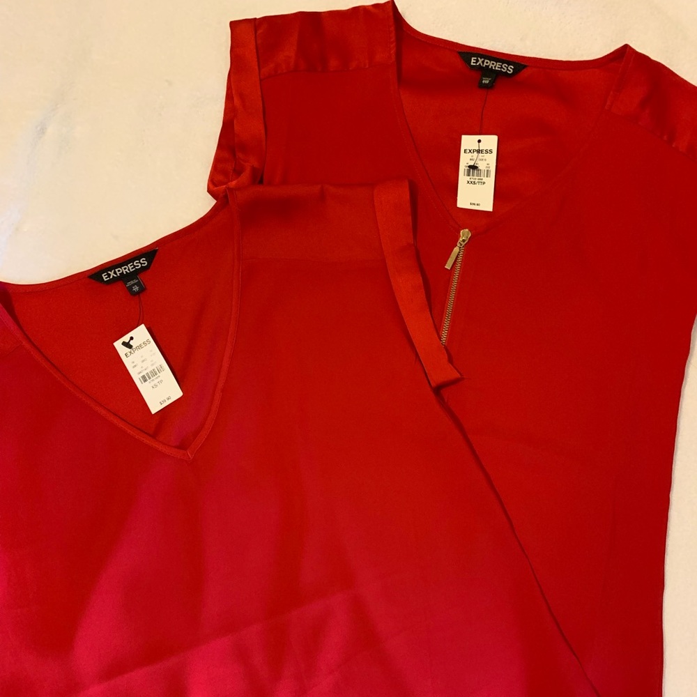 2 Express blouses for 1